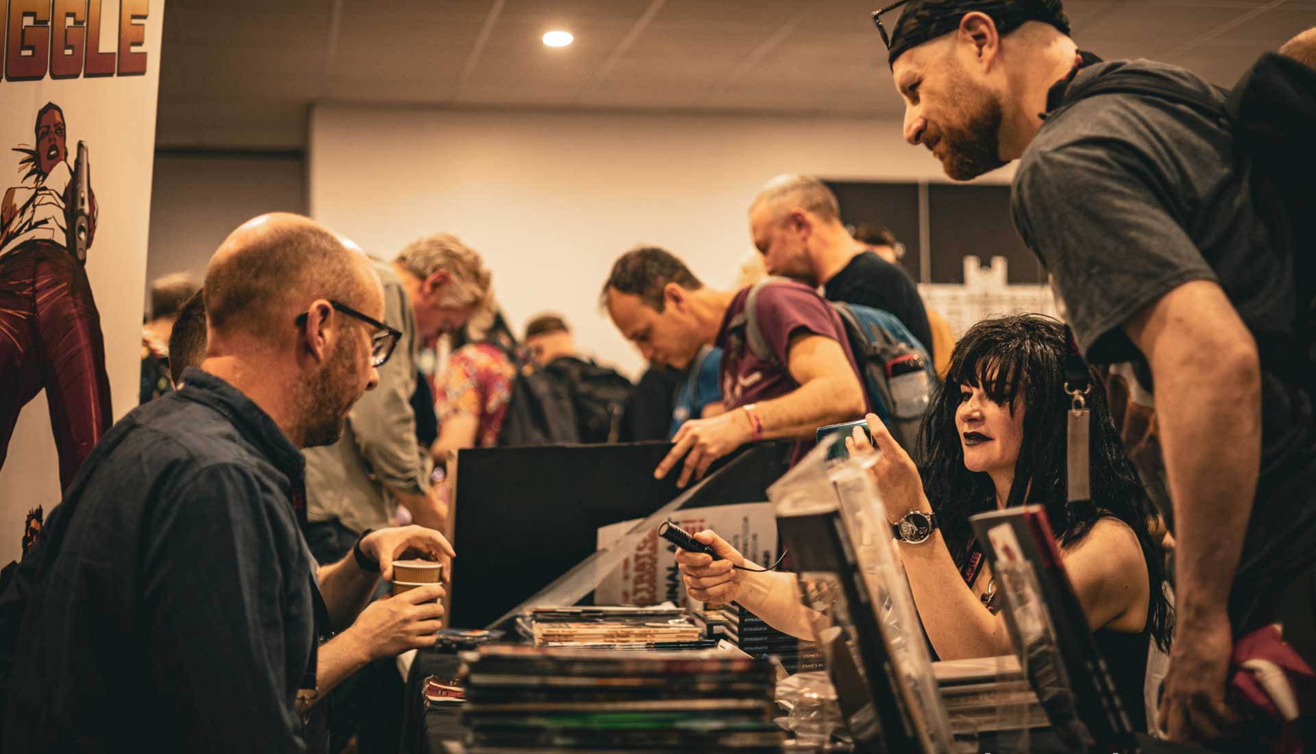 Supporting small press, indie comics, new artists and writers